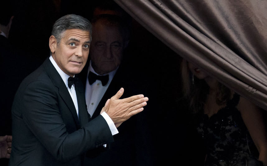 George Clooney ve Amal Alamuddin dünyaevine girdi