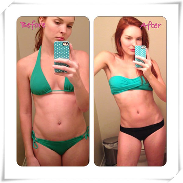 6 bikini özçekimi / öncesi ve sonrası