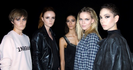 Hakan Akkaya backstage, MBFWI