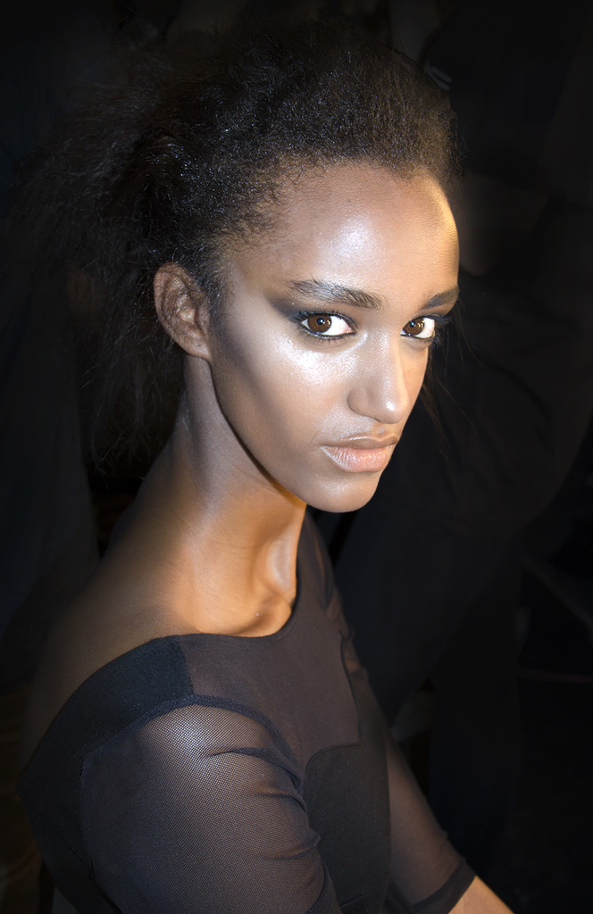 Hakan Akkaya backstage, MBFWI