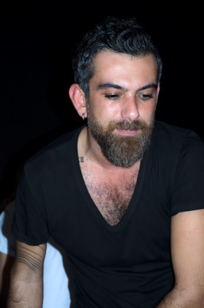Hakan Akkaya backstage, MBFWI