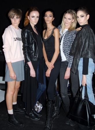 Hakan Akkaya backstage, MBFWI