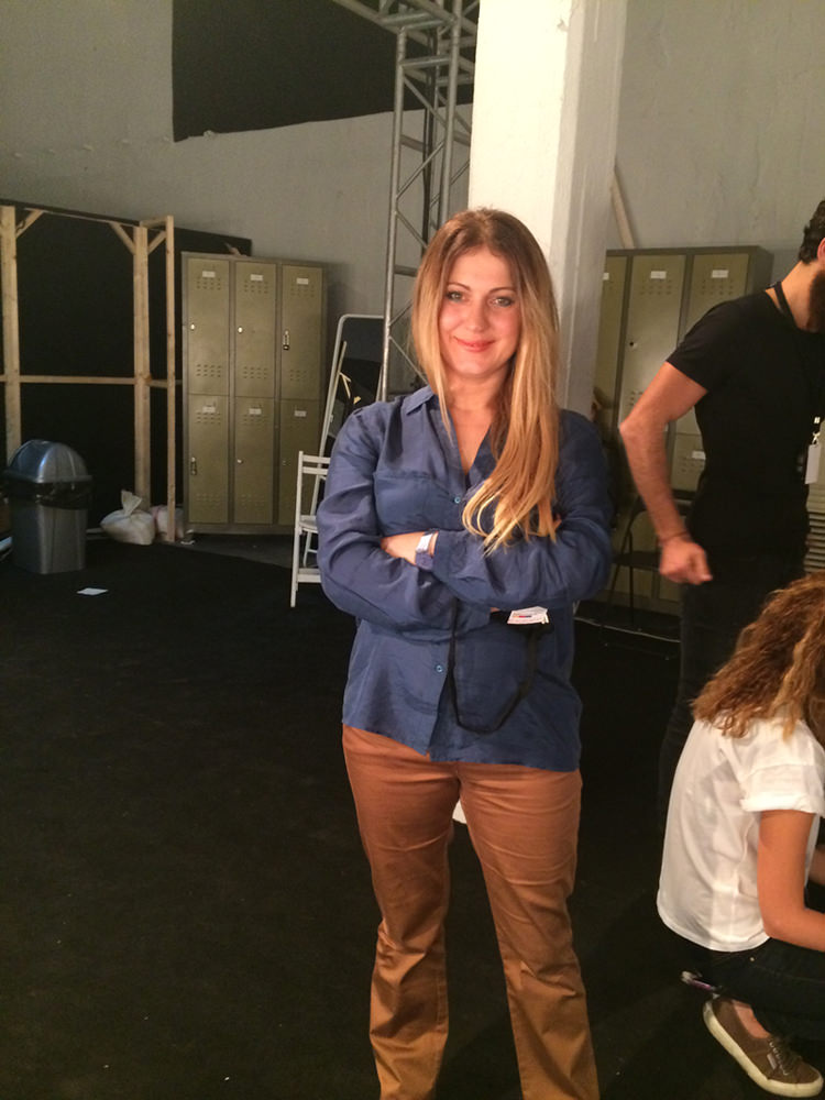 Hakan Akkaya backstage, MBFWI