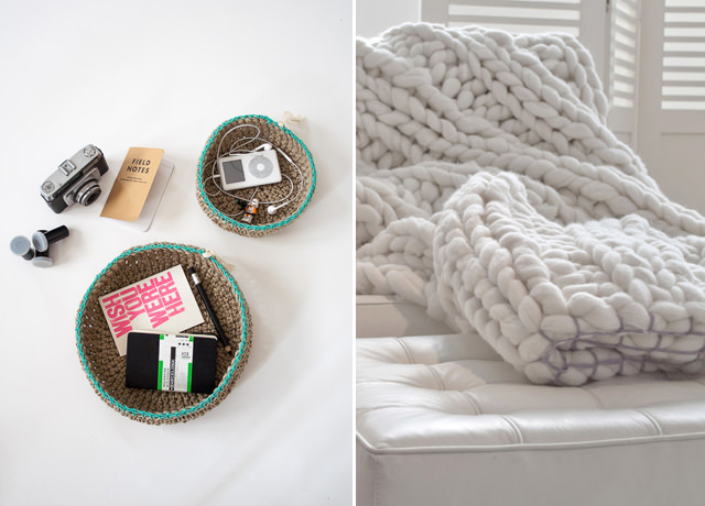 Kışın sığınakları: Örgü battaniyeler 