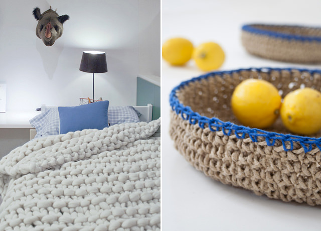 Kışın sığınakları: Örgü battaniyeler 