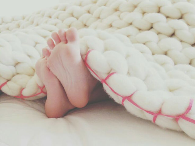 Kışın sığınakları: Örgü battaniyeler 