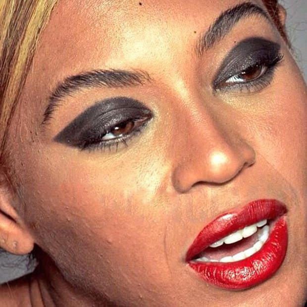 Photoshop'suz Beyonce olay yarattı