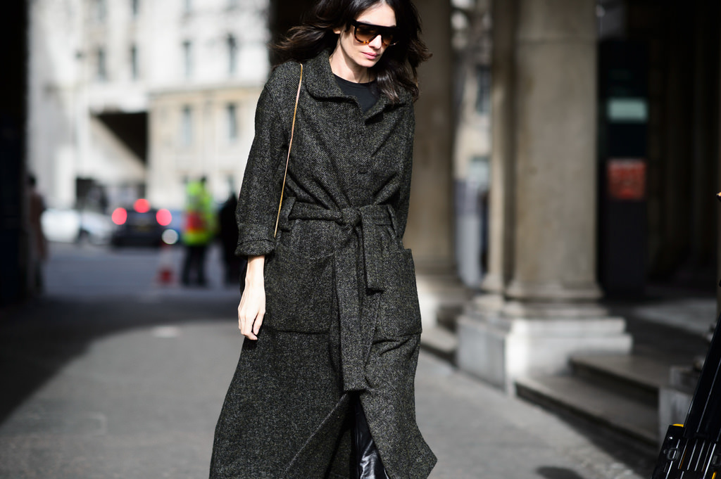 Sokak stili 2015-16 Sonbahar/Kış, Londra Moda Haftası