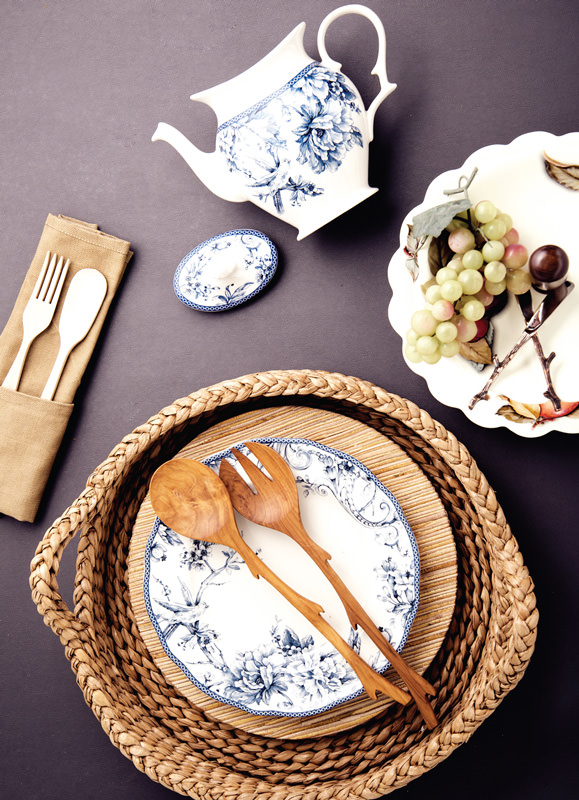 Doğal kombinasyonlarla mutfak dekoru