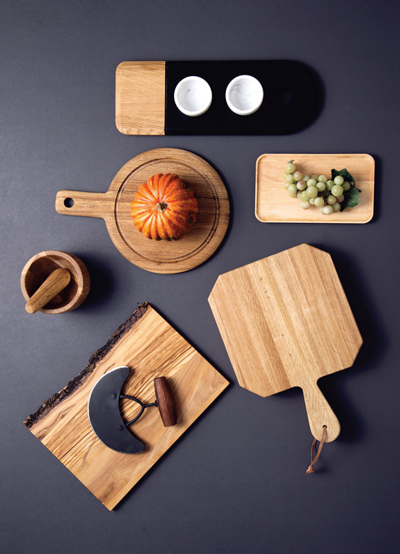 Doğal kombinasyonlarla mutfak dekoru