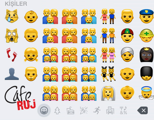 Iphone'lara yeni emojiler geldi