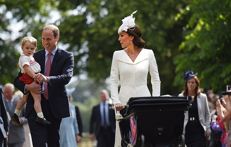 Prenses Charlotte vaftiz oldu