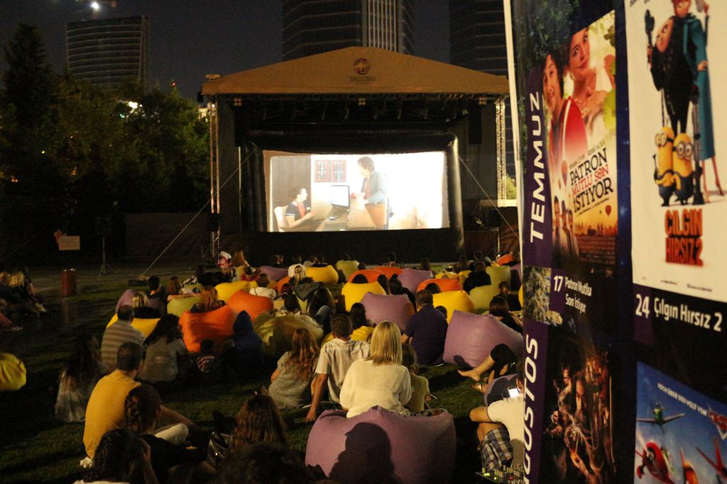 İstanbul’da açıkhava sinema keyfi