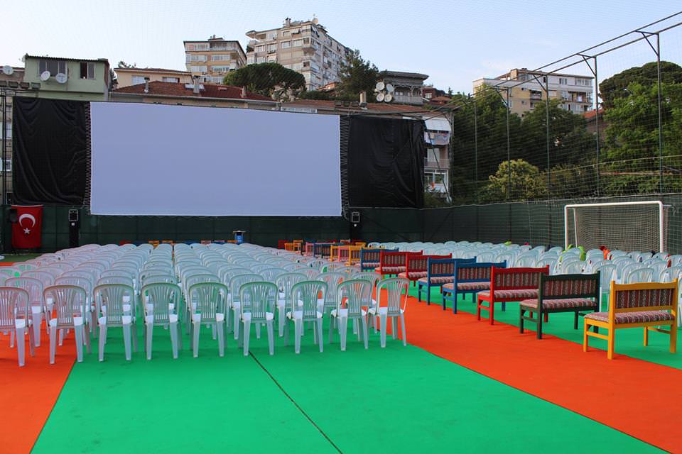 İstanbul’da açıkhava sinema keyfi