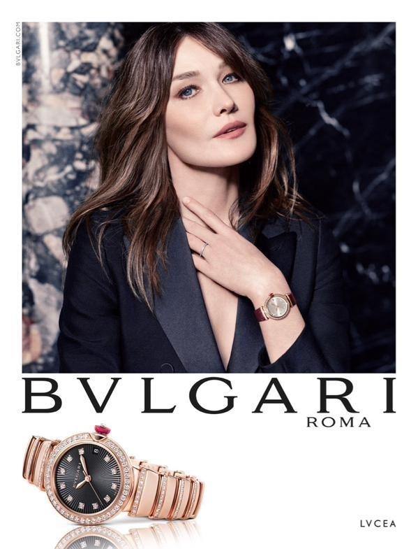 Carla Bruni ile Bulgari Kış 2015 Kampanyası