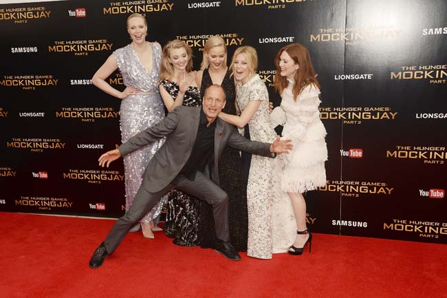 The Hunger Games: Mockingjay 2 İngiltere Prömiyeri 