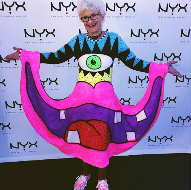 87 yaşındaki Baddie Winkle Instagram'ı salladı!