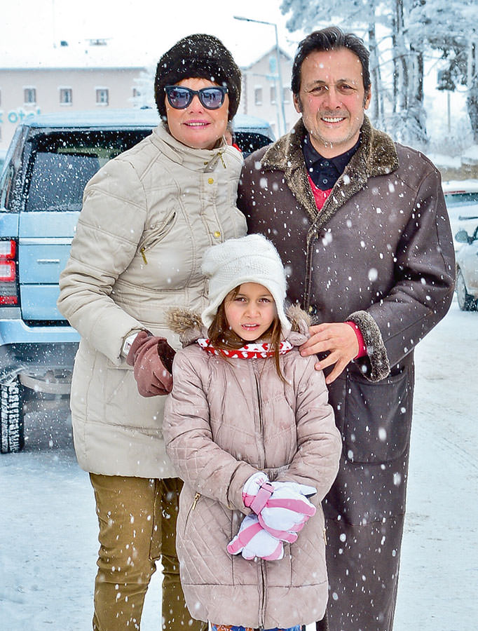 Ünlülerin kar tatilinden fotoğraflar