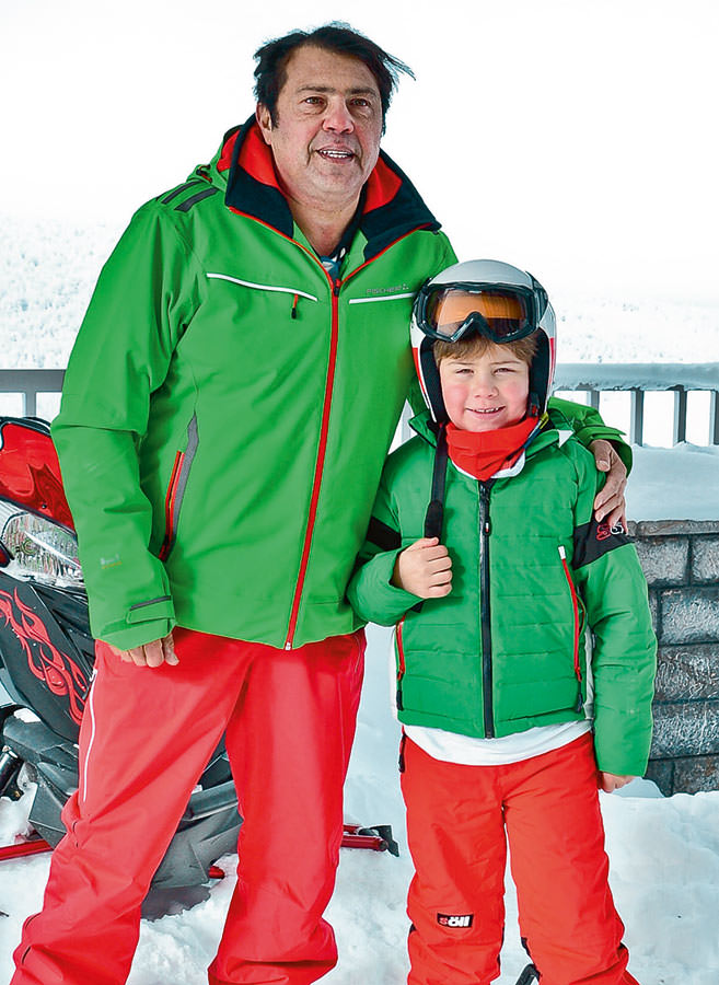 Ünlülerin kar tatilinden fotoğraflar