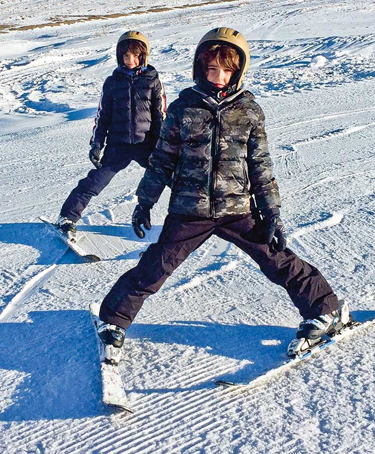 Ünlülerin kar tatilinden fotoğraflar