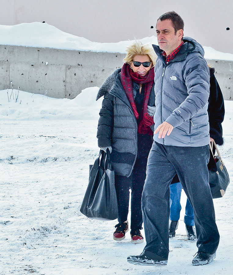 Ünlülerin kar tatilinden fotoğraflar