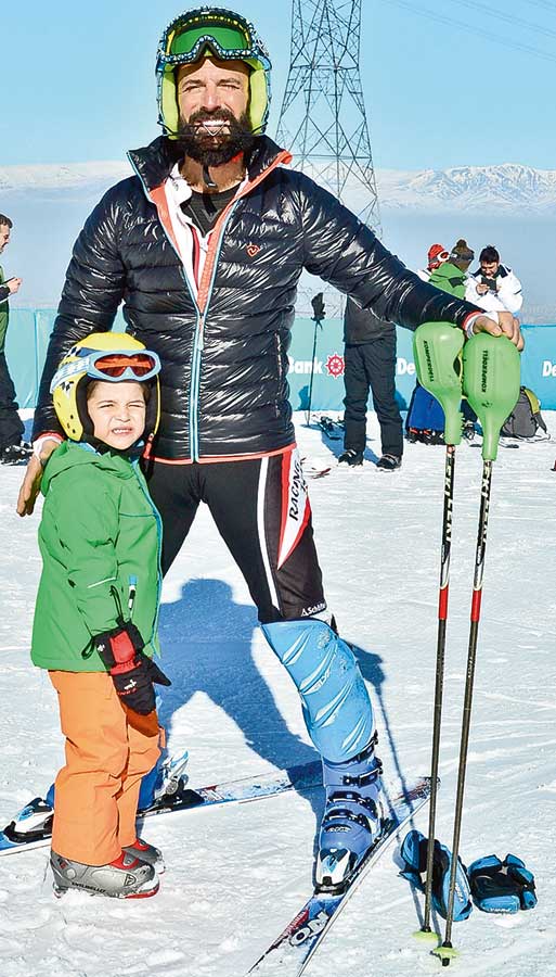 Ünlülerin kar tatilinden fotoğraflar