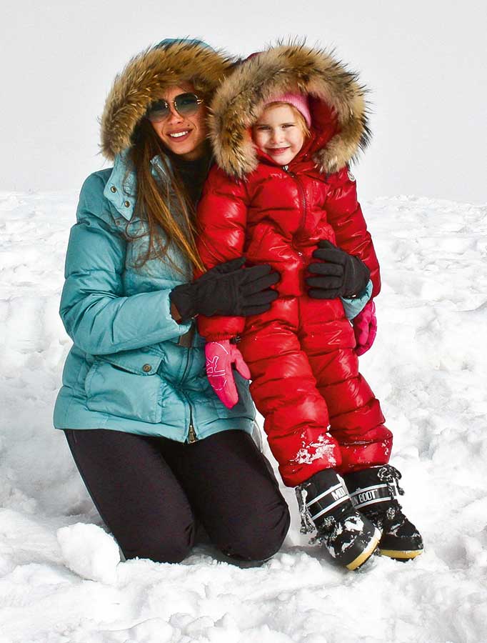 Ünlülerin kar tatilinden fotoğraflar