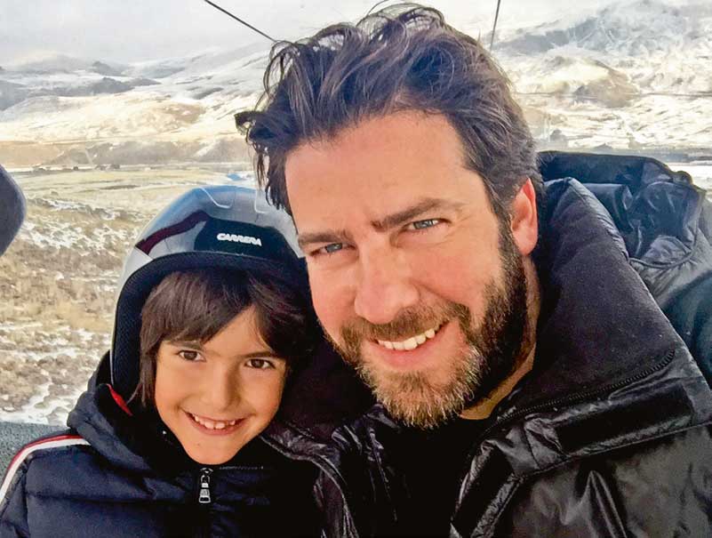 Ünlülerin kar tatilinden fotoğraflar