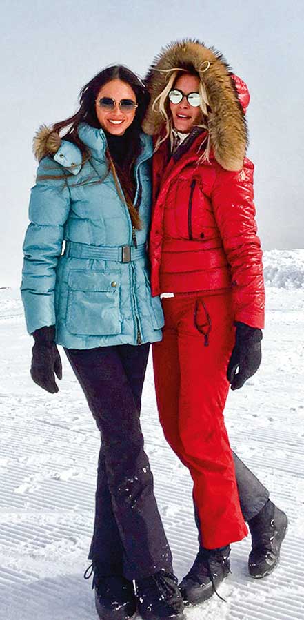 Ünlülerin kar tatilinden fotoğraflar