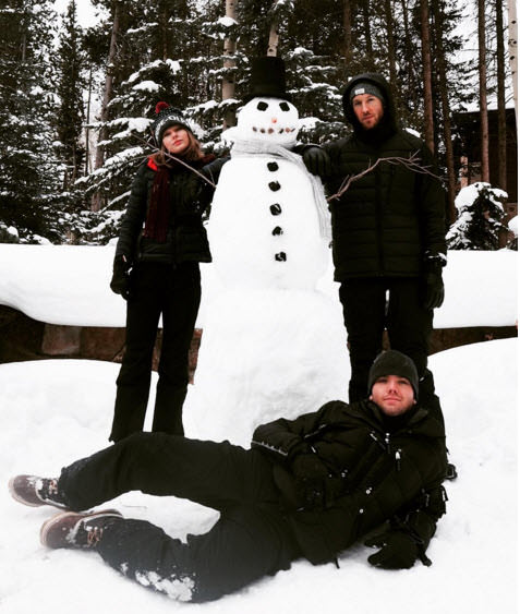 Ünlülerin kar tatilinden fotoğraflar