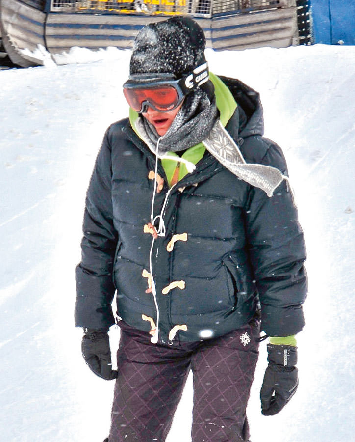 Ünlülerin kar tatilinden fotoğraflar