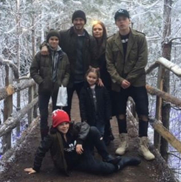 Ünlülerin kar tatilinden fotoğraflar