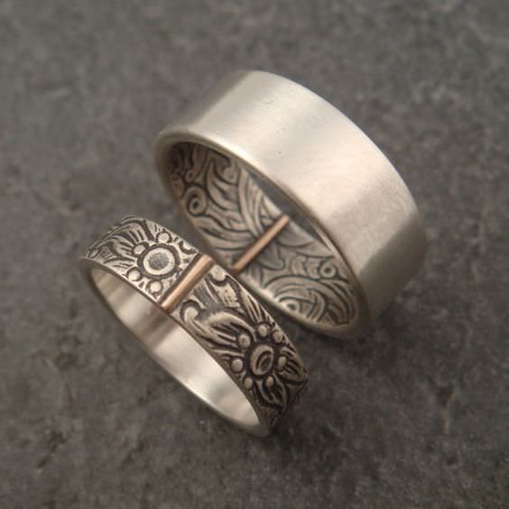 Sevgililer Günü'ne özel farklı alyans modelleri