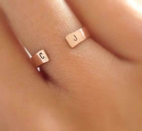 Sevgililer Günü'ne özel farklı alyans modelleri