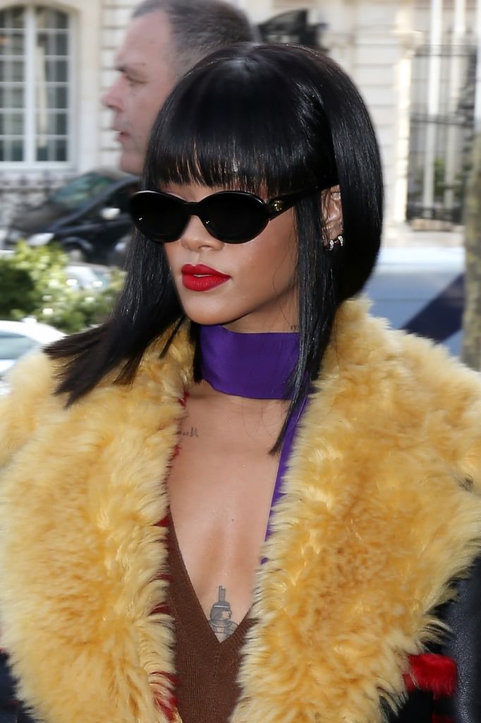 Dünden bugüne Rihanna saçları
