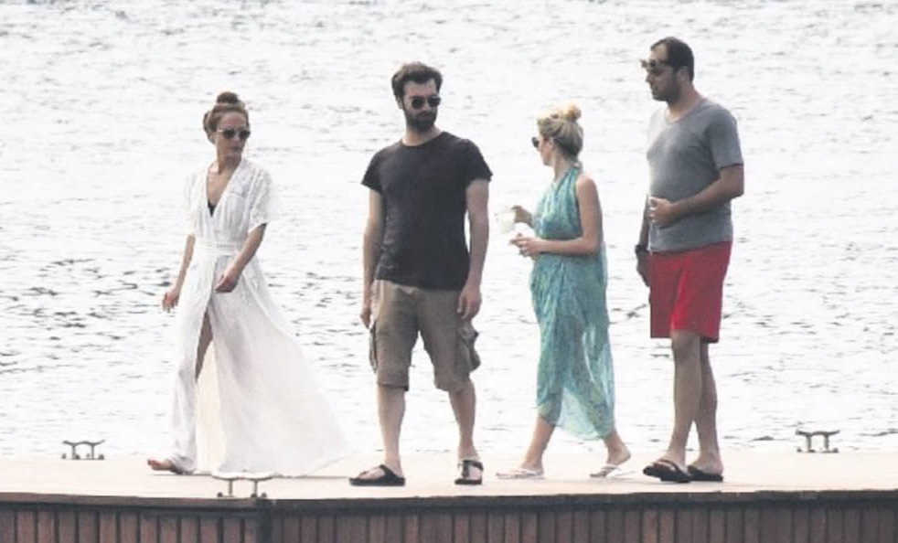 Sinem Kobal ve Kenan İmirzalıoğlu'nun romantik balayı tatili	