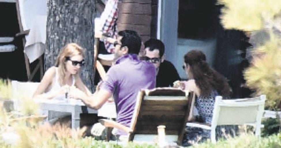 Sinem Kobal ve Kenan İmirzalıoğlu'nun romantik balayı tatili	