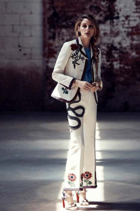 Stil Zoom: Olivia Palermo "70'ler aplikesi"