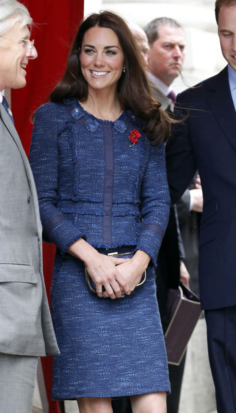 Kate Middleton'ın aynı kıyafeti tekrar tekrar giydiği 78 kare