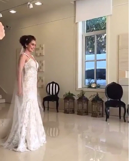 Kadir Doğulu ve Neslihan Atagül'ün düğününden ilk kareler