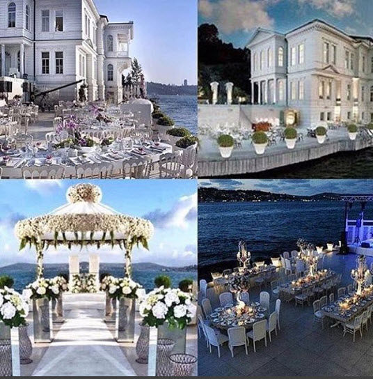 Kadir Doğulu ve Neslihan Atagül'ün düğününden ilk kareler