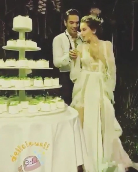 Kadir Doğulu ve Neslihan Atagül'ün düğünü