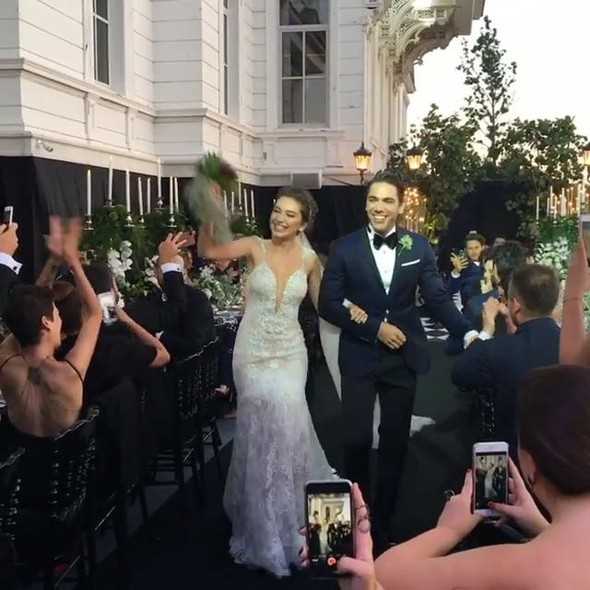 Kadir Doğulu ve Neslihan Atagül'ün düğünü