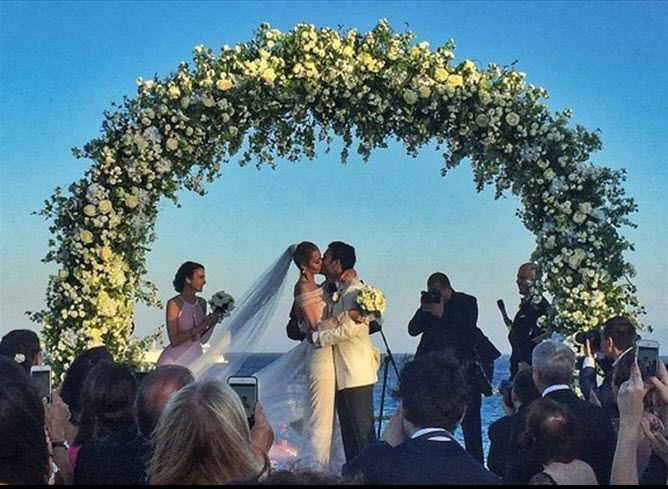 Ana Beatriz Barros'un düğünü