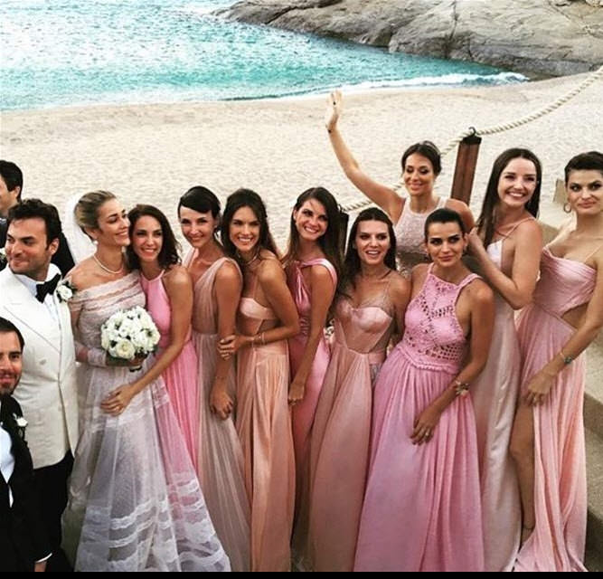 Ana Beatriz Barros'un düğünü