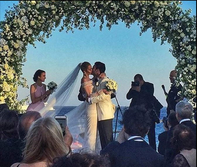 Ana Beatriz Barros'un düğünü