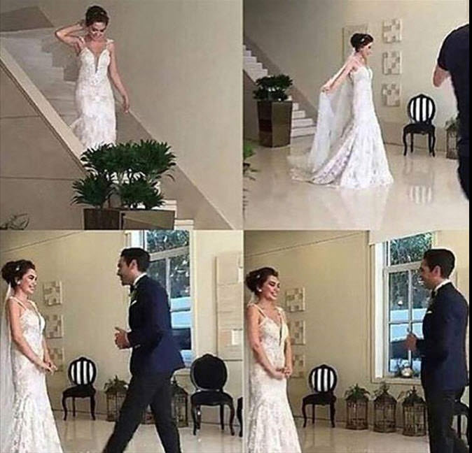 Kadir Doğulu ve Neslihan Atagül'ün düğünü