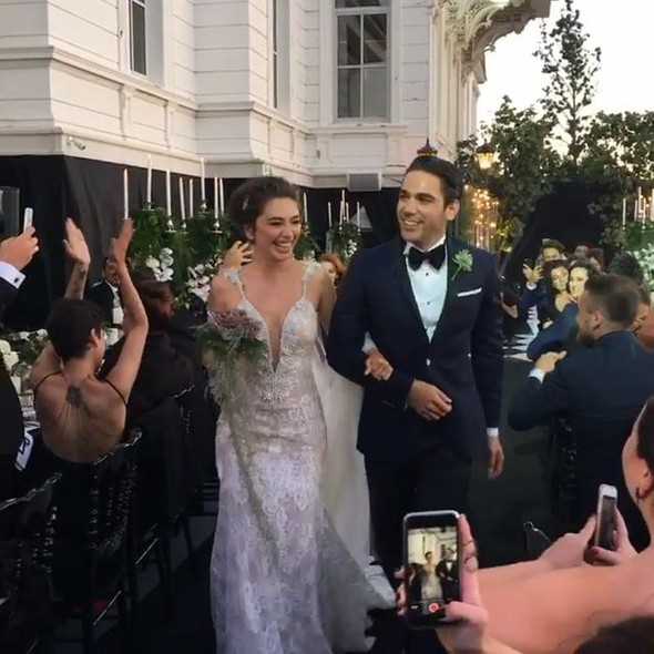 Kadir Doğulu ve Neslihan Atagül'ün düğünü