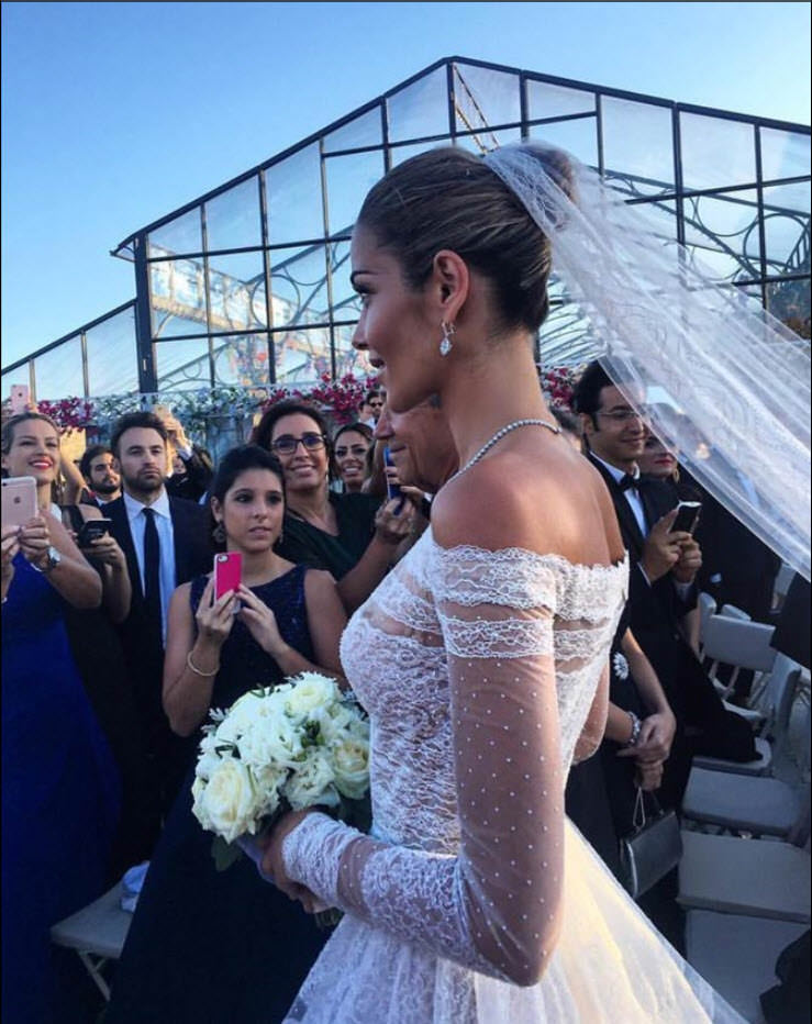 Ana Beatriz Barros'un düğünü