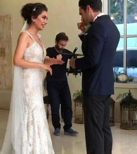 Kadir Doğulu ve Neslihan Atagül'ün düğünü